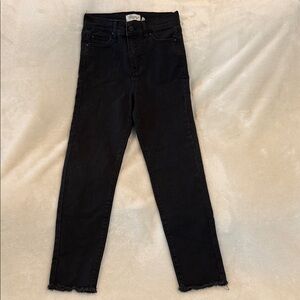 Revery Black Ankle Jeans